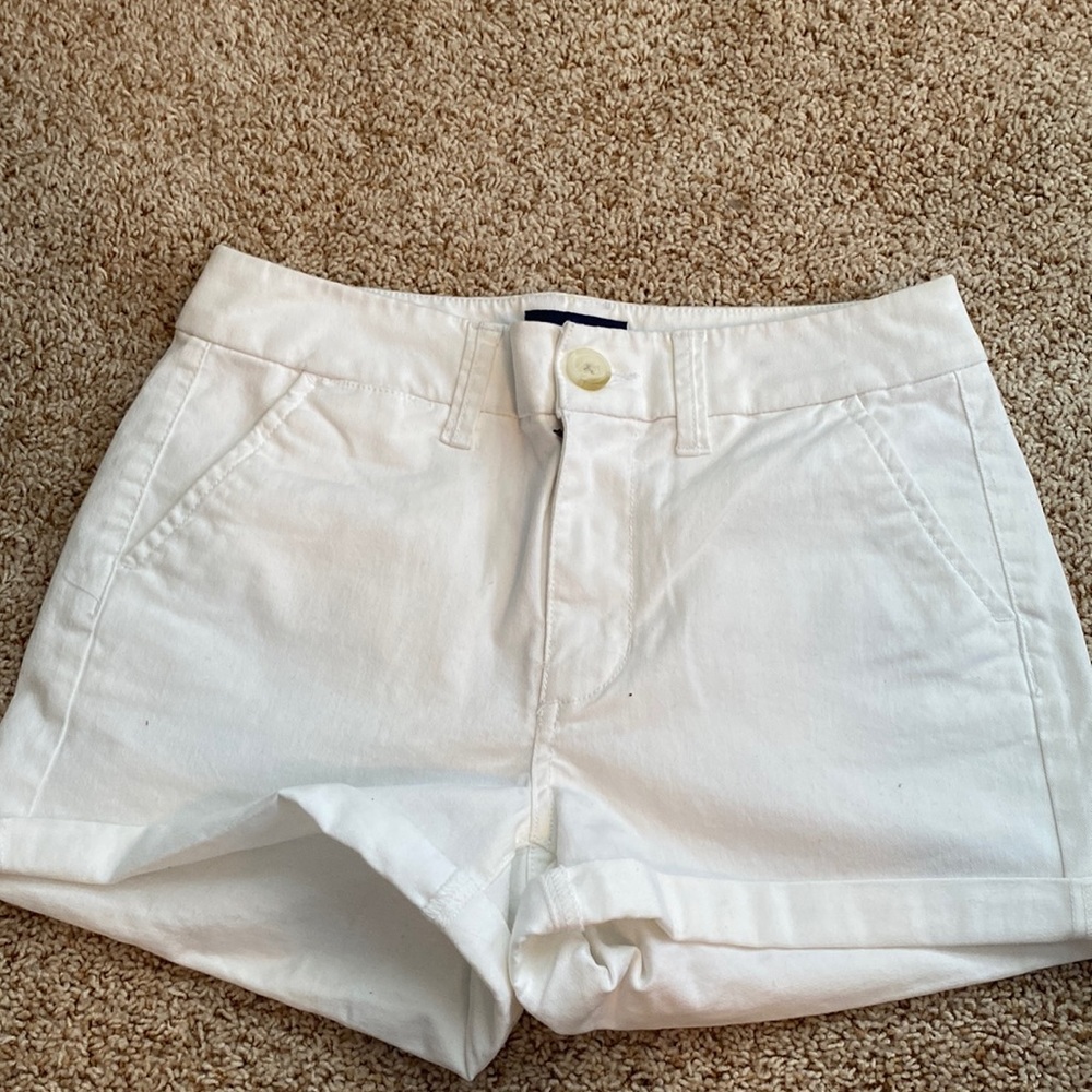 American Eagle White Shorts